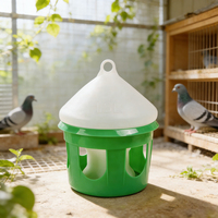 Abreuvoirs et mangeoires pour oiseaux, pigeons, cailles et animaux de compagnie, portables, imperméables, écologiques, en plastique de haute qualité, durables, pour intérieur et extérieur