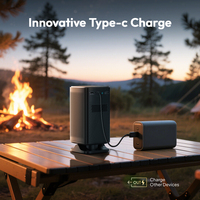 Mini-projecteur portable multifonction BYINTEK UFO P70X pour camping, 4K 3D, 130 ANSI réels, batterie intégrée, entrepôt mondial