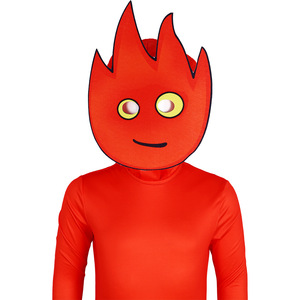 Combinaison Manyusha Forest Fire And Ice bleue pour enfants, unisexe, costume de scène, cosplay, tenue d'Halloween - Product Image 3