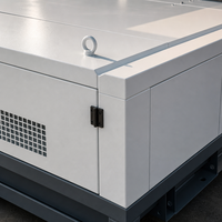 Groupe électrogène diesel silencieux 30 kVA pour alimentation de base LINGGE Triphasé 400 V 60 Hz