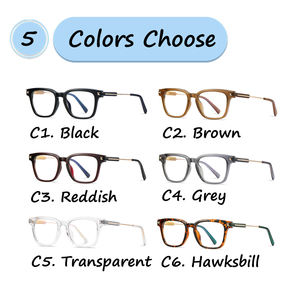 MORESE الأكثر مبيعًا P2068 نظارات photochromica للرجال في المخزون بيع بالجملة أوروبا وأمريكا أسود مستطيلي الساق الربيع - Product Image 5