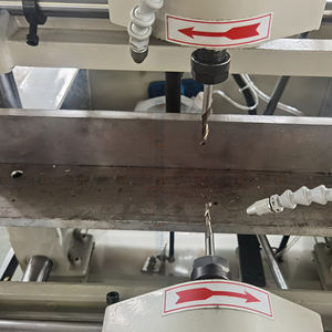 Fraiseuse automatique à double axe en aluminium UPVC/PVC pour serrures de portes et fenêtres Perceuse à trous - Product Image 3