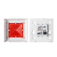 Indicador LED Remoto para Alarma de Incendio con Certificación CE, DC 6-30V, Luces Estroboscópicas LED Blancas, ABS, para Sistema de Alarma de Incendio Convencional