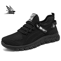 Chaussures de sport décontractées respirantes pour hommes, chaussures de marche d'été, chaussures de sport décontractées, taille 45 pour hommes