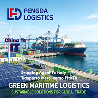 Servicios de Logística Puerta a Puerta, Transporte Marítimo, Almacenes en Italia, Puerto de Trieste, Corte de Envíos Disponible los Sábados