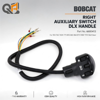 Interrupteur auxiliaire droit d'origine Bobcat DLX HANDLE 6680413 pour chargeuses compactes 553 763 763H 773 853 863 864 873 S100 T110