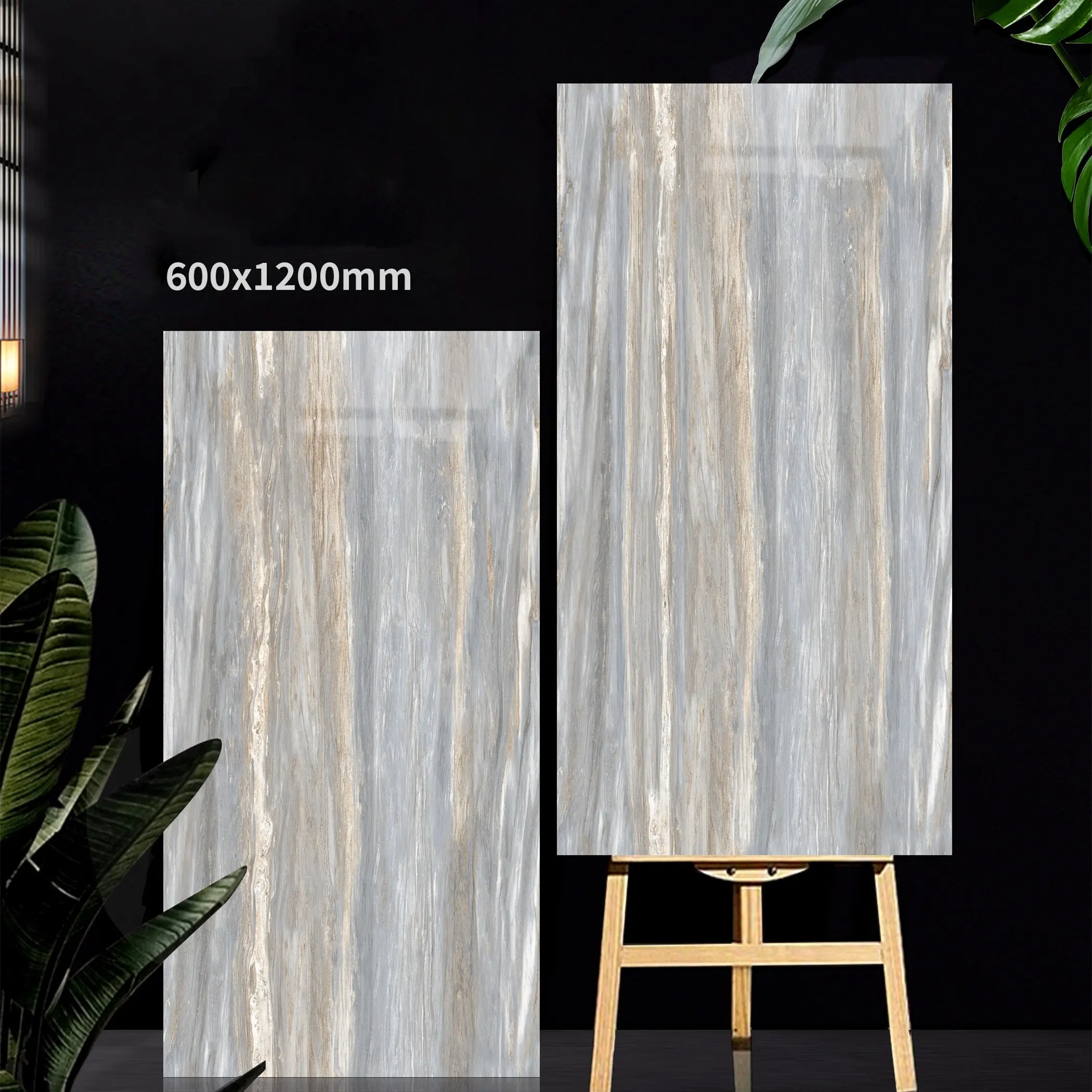Chất lượng cao Glossy Tây Ban Nha porcelanato 60x60 60x120 mộc mạc đánh bóng Sứ sàn gạch và bi