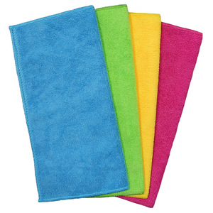 Microfiber Cleaning Towel 40x40 Cm 300Gsm Multi Functional For Kitchen <b>Car</b> <b>Table</b> Household Use Solid Color Rectangle - Product Image 5