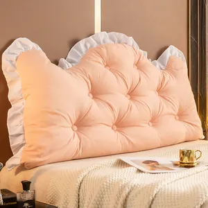 Màu hồng laciness công chúa phòng trẻ em người lớn thư giãn Ngủ Công Chúa đầu giường đệm