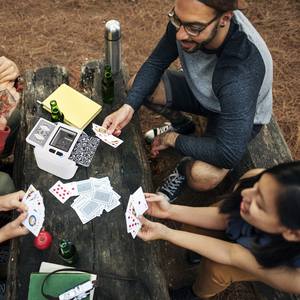 Mélangeur de cartes automatique silencieux à 2 couches 2000 mAh pour les fêtes à domicile - Product Image 4