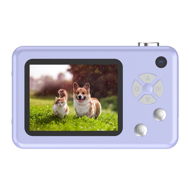 2.4Inch 40MP HD Digital Camera Student Kids Travel Photography Retro CCD Mini VideoCameras Portable Recorder H4 B1