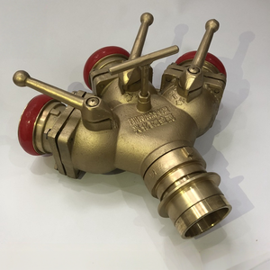 Raccord <span class=keywords><strong>de</strong></span> Diversion Incendie <span class=keywords><strong>3</strong></span> <span class=keywords><strong>Voies</strong></span> en Laiton Pur, Direct Usine, Entrée 80 Sortie 65, Raccord en Y pour Tuyau d'Incendie 80*65, pour la Lutte Contre l'Incendie - Product Image 3