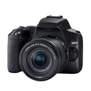 DF Atacado Original 99% Nova Câmera Profissional DSLR Desgastada Corpo 200D mark II 200 DCom lente zoom padrão 18-55