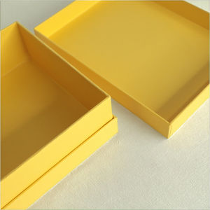 Individuell Bedruckte Kleidungs-Geschenkboxen <span class=keywords><strong>2</strong></span>-teilig Starre Kartonverpackung Abnehmbarer Deckel Premium Teleskopbox - Product Image 6