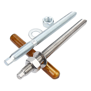 Ancre <span class=keywords><strong>chimique</strong></span> conique inversée en acier inoxydable 304 316 M8-M30 avec capsule adhésive pour fixations dans le béton – Fabricant d'ancres - Product Image 2