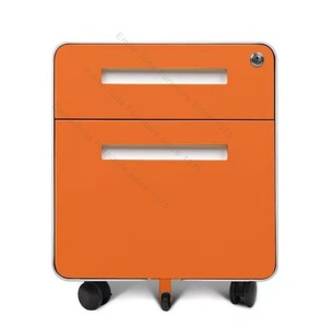 Venta Directa de Fábrica: Archivador Metálico Simple, Móvil, con Múltiples Cajones y Cerradura, para Debajo del Escritorio - Product Image 5