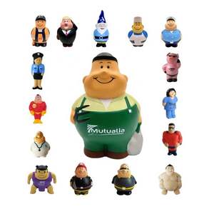 Balle anti-stress en forme de cuisinier, souple et moelleuse, en mousse, jouet anti-stress en forme de cuisinier - Product Image 4