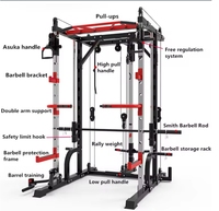 Smith Machine Power Rack, équipement de fitness multifonctionnel, entraînement musculaire, cage de musculation, Smith Machine Squat Rack