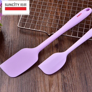 Suncity Silicone Scraper Pinkish Purple Large Small Baking Tool Oven Safe Dishwasher Safe - Product Image 3