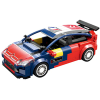 Cada C55033W 2025 1:24 Nuevo Kit de Modelo de Coche de Carreras MOC City C4 WRC con Pantalla de Velocidad, Set de Bloques de Construcción para Adultos, Regalo