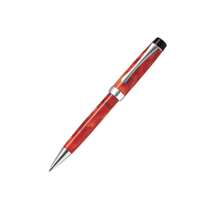 Lápiz Mecánico Giratorio con Cinco Espirales de Mármol, Cuerpo de Resina, Detalles Metálicos Plateados, Tinta Suave de Lujo, Bolígrafo para Escritura Profesional - Product Image 5