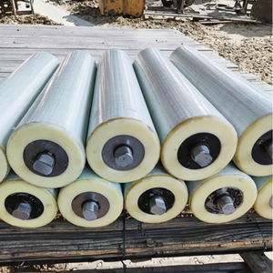 ลูกกลิ้งวัสดุไฟเบอร์กลาสพร้อมตลับลูกปืนเม็ดกลมร่องลึก รับน้ำหนักได้สูง (500 กก.) สำหรับงานขนส่ง - Product Image 2