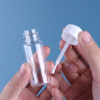 Bouchon d'essuie-glace de sourcil en plastique de bouteille vide pour bouteilles de vernis à ongles 10ml 15ml 20ml 30ml 40ml 50ml 60ml