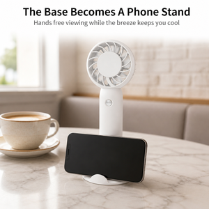 Nuovo <span class=keywords><strong>Mini</strong></span> Ventilatore Portatile Personalizzabile Carino con Ricarica USB 400mAh - Product Image 3