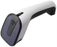 Nouveau scanner de codes à barres QR sans fil PDF417 1D lecteur de codes à barres BT portable sans fil Interface USB balayage CCD
