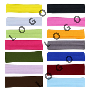 عصابات رأس مرنة مطرزة مخصصة بالجملة من المصنع، مصنوعة من البوليستر لليوغا واللياقة البدنية والسبا وعيد الميلاد، مناسبة لغسل الوجه للنساء - Product Image 2