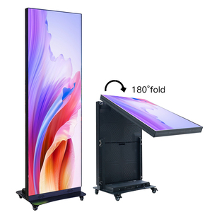 Indoor Smart LED Poster Full HD P2 P1.86 P1.53 IP65 <strong>Rating</strong> Standing <strong>Display</strong> for Advertising Digital Signage Event <strong>Display</strong> - Product Image 2