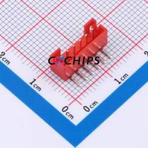 BX-PH2.0-6PWZ-R Wire-to-<b>Board</b> <b>Pin</b> Header Bent Lead Through Hole,P=2mm Connector 1x6P 2mm Right Angle Insert PH - Product Image 1