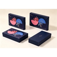 Faltbare Recycelbare Karton-Geschenkbox mit Griff Individuelle Verpackung Logo UV-Vollfarbdruck Matt-Laminierung Magnetverschluss