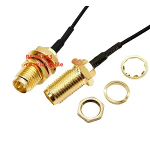 UFL to SMA connector cable RF Coaxial IPX 1.13 Cable With rp SMA Female ( male pin)