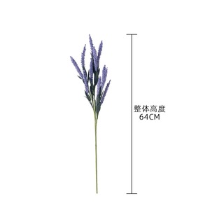 12 Fleurs artificielles en mousse PE Lavande <span class=keywords><strong>Provence</strong></span> pour décoration <span class=keywords><strong>de</strong></span> mariage, fournitures végétales, fleurs simulées, fabricant d'herbes décoratives - Product Image 5