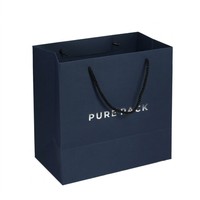 Sacs cadeaux en papier élégants avec poignées torsadées, sacs de shopping de luxe personnalisés pour boutiques, mariages, bijoux et fournitures de fête