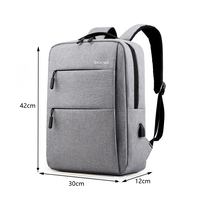 Mochila para Portátil Oxford Impermeable con Logotipo Personalizado, Cierre de Cremallera, Puerto USB, para la Escuela, Viajes, Unisex