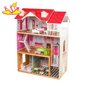 EW-casa <span class=keywords><strong>de</strong></span> <span class=keywords><strong>muñecas</strong></span> <span class=keywords><strong>de</strong></span> madera en miniatura para niños, juguete <span class=keywords><strong>con</strong></span> elevador, 06A378 - Product Image 1