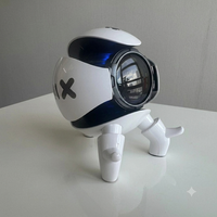 Speaker Pintar AI M10 Mecha Monster 2026 dengan Lampu RGB, Nirkabel, Portabel, dengan Kartu TF, USB, AUX untuk Rumah, Mobil, Hadiah