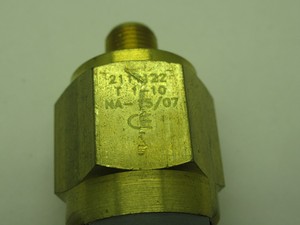 Euroswitch 2111122 Pressure <b>Switch</b> 1/8" NPT T1-10 NA-15/07 <b>USED</b> - Product Image 6