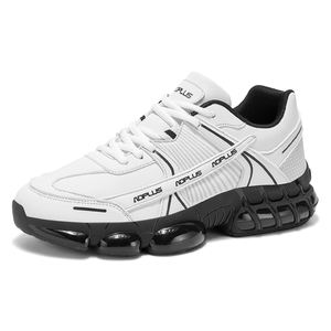 נעלי ריצה לגברים מעור קל משקל עם צווארון רשת נושם וסוליה עם כרית אוויר לאימונים יומיומיים, מידות US 13 14, מחיר 47 48 יורו. - Product Image 1