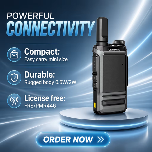 PMR446 License Free Radio Walkie Talkie with CE Certificate