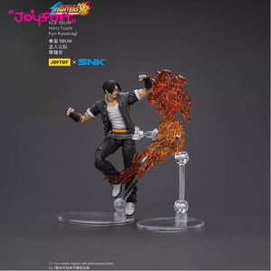 Figura de Acción Coleccionable JOYTOY KOF 98UM <span class=keywords><strong>Hero</strong></span> Team Kyo Kusanagi JT01420 Escala 1/18, Modelo Articulado - Product Image 3