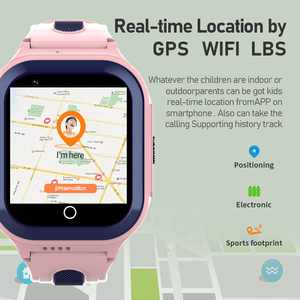 4G trẻ em thông minh xem lbs <span class=keywords><strong>GPS</strong></span> Wifi DF70 không thấm nước IP67 thời trang xuất hiện SOS cuộc gọi giúp định vị chính xác hoạt động <span class=keywords><strong>Tracker</strong></span> - Product Image 4