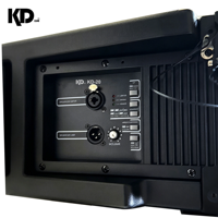 Système de haut-parleurs actifs à deux voies à double ligne linéaire en néodyme de 10 pouces KD-20 Audio professionnel haute résolution