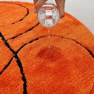 3d Printed Custom Logo Cartoon <strong>Cool</strong> Basketball Shape Children Play Room Carpets Animal Design Shaggy Play <strong>Rug</strong> for Children - Product Image 4
