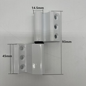 Charnière de fenêtre en aluminium <span class=keywords><strong>blanc</strong></span> Offre Spéciale les deux flancs trois ailes accessoires de quincaillerie en acier de moulage sous pression services de fabrication de qualité - Product Image 6