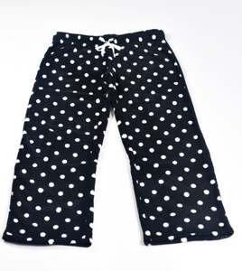 Indumenti da notte da donna 2 pezzi estivi graziosi gilet senza maniche a coste con pantaloni lunghi in pile di corallo Set di pigiama da donna - Product Image 4