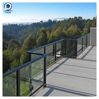 Prime – balustrade d'escalier en granit moderne, balustrade en acrylique, balustrade en plexiglas, vente en gros