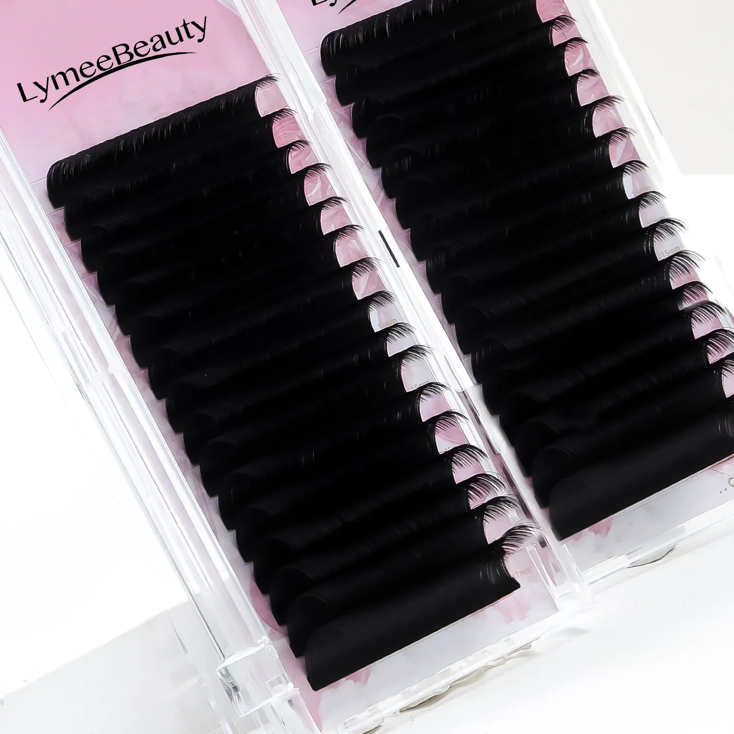 Bán buôn Siberian cá nhân Faux Mink lông mi mở rộng chuyên nghiệp cổ điển Lash khay khối lượng Lash mở rộng